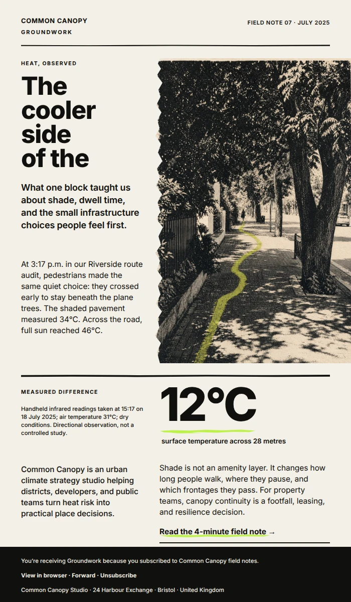 Groundwork 07 — The Cooler Side of the Street