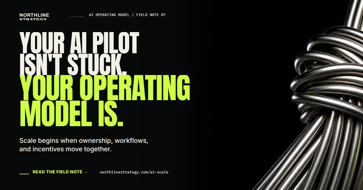 Your AI Pilot Isn't Stuck