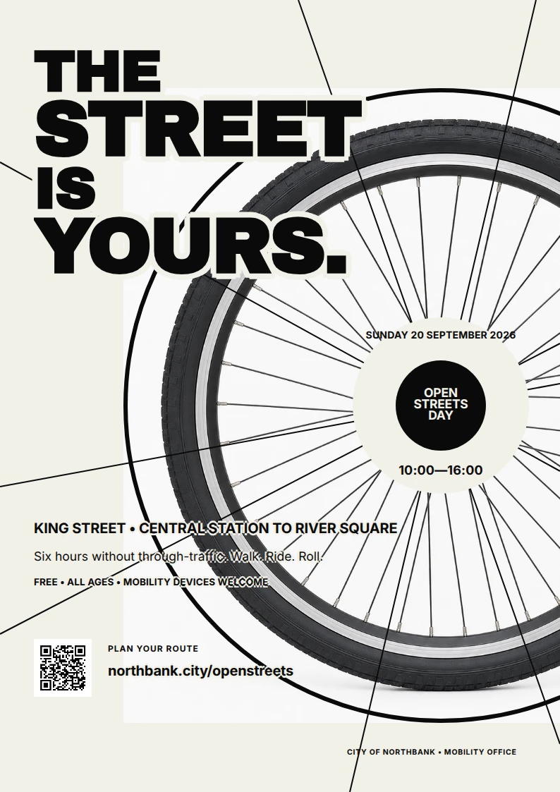 The Street Is Yours — Open Streets Day