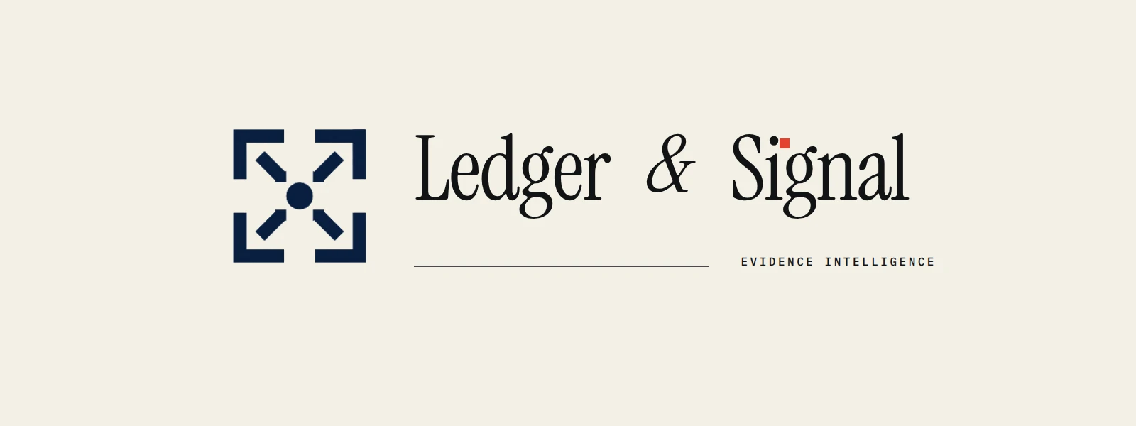 Ledger & Signal — Primary Identity