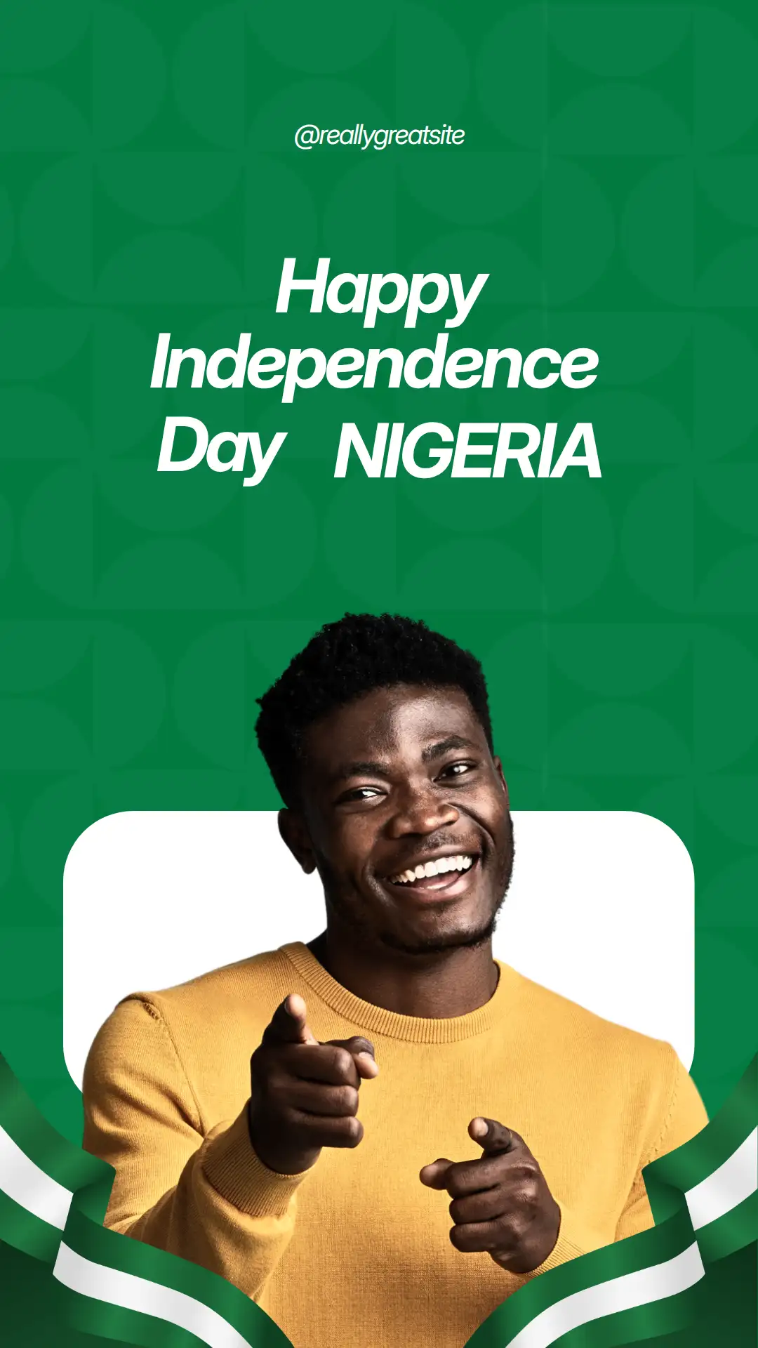 Green Patriotic Independence Day Story