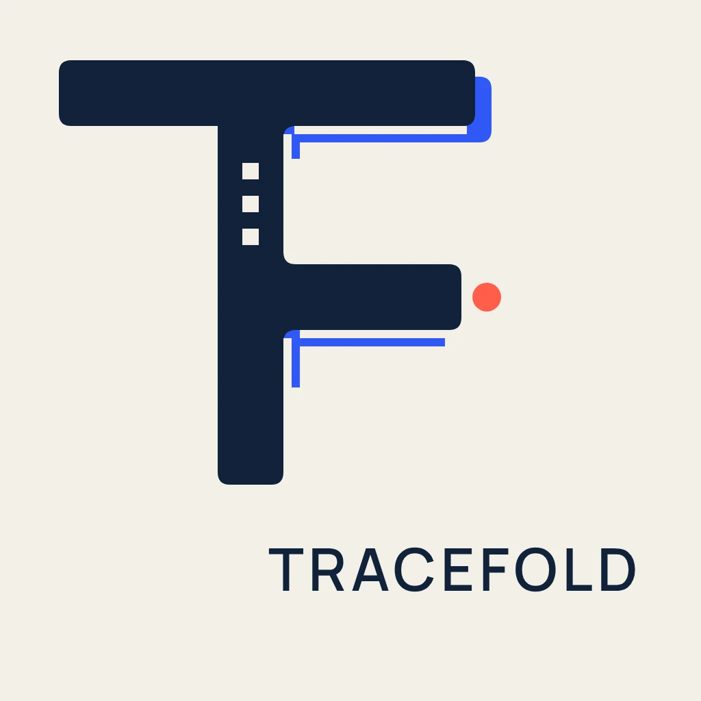 Tracefold Data Integrity Brand Mark