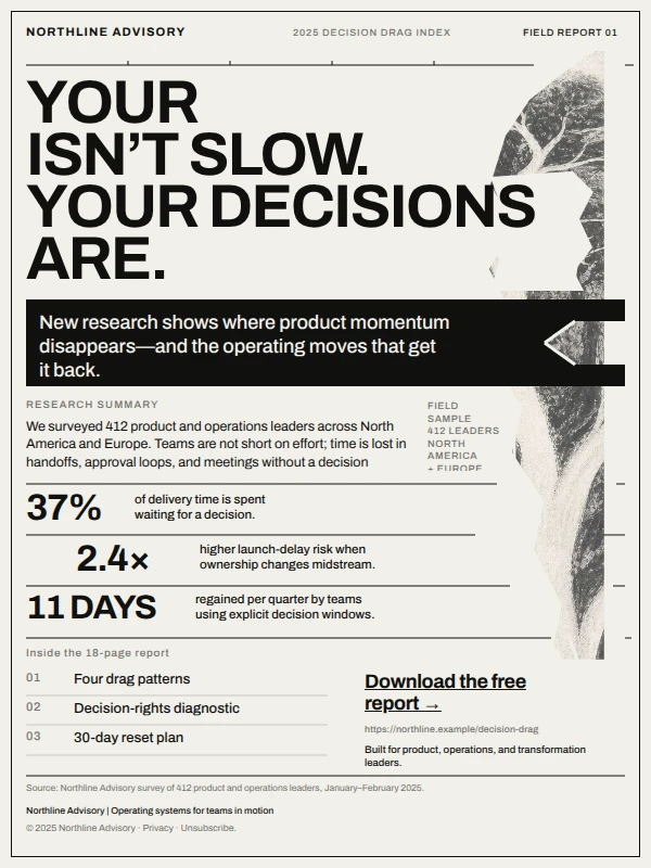 The Decision Drag Index