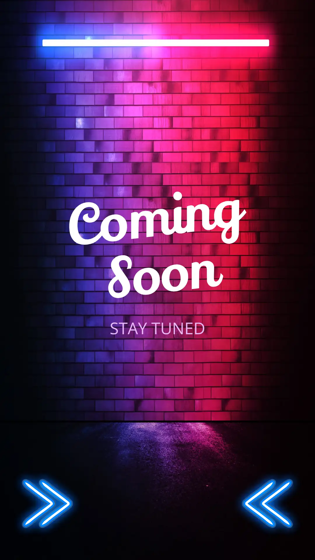 Neon Brick Coming Soon Story