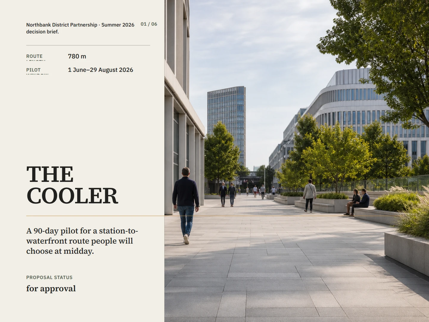 The Cooler Walk