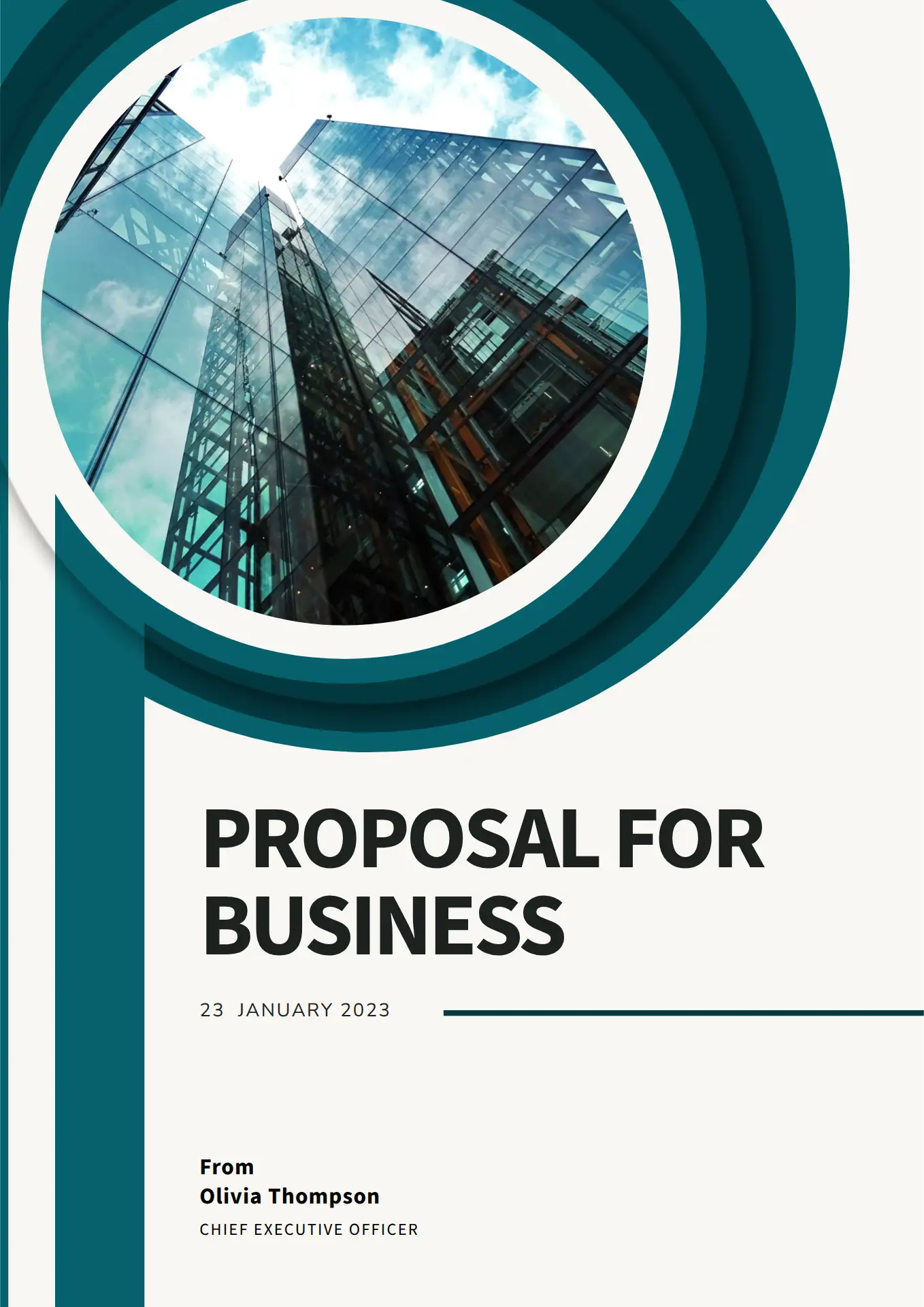 Modern Business Proposal Booklet