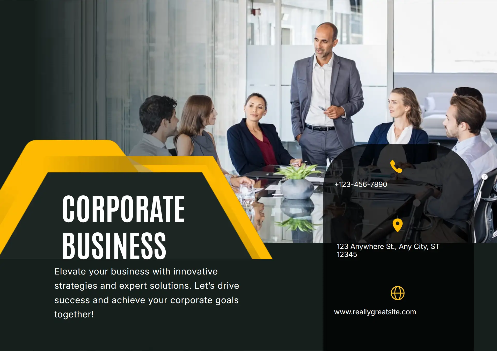 Modern Corporate Business Promotion Flyer