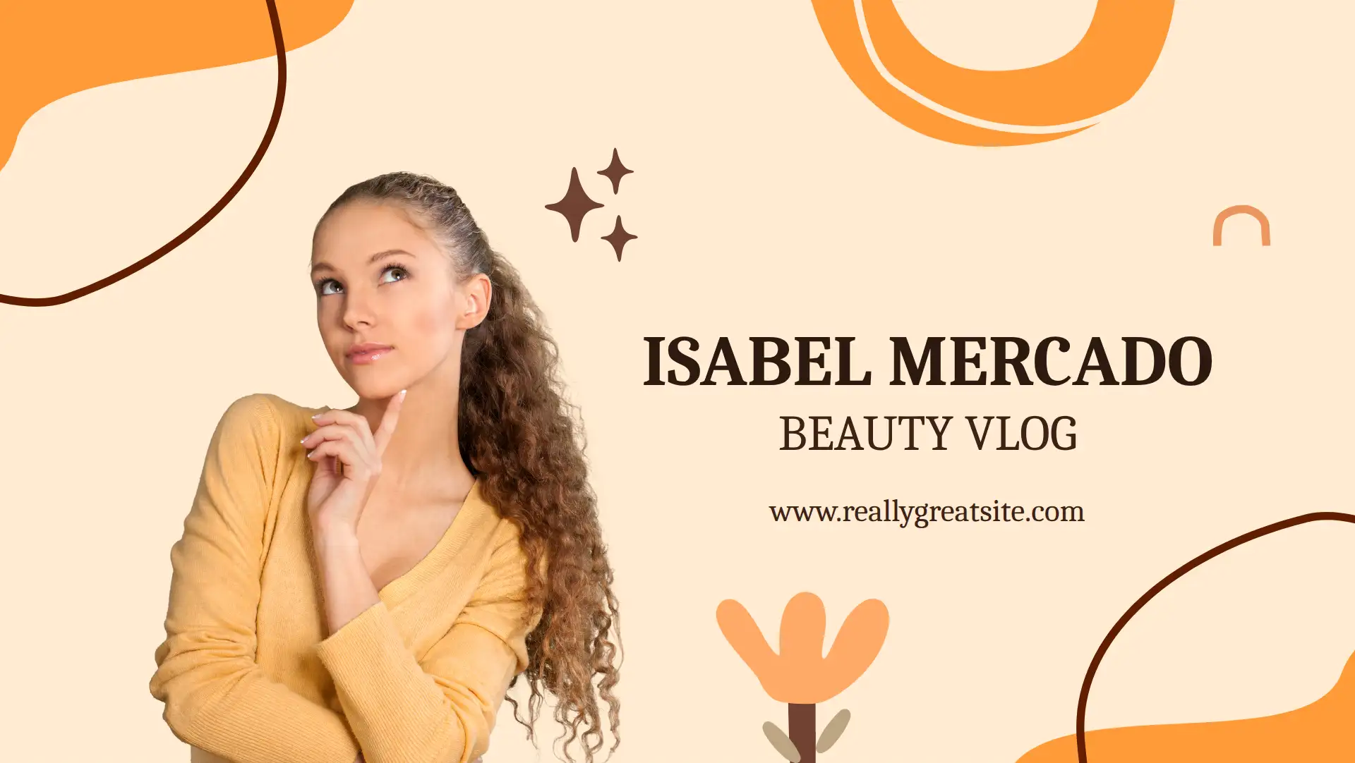 Warm Editorial Personal Brand Facebook Cover