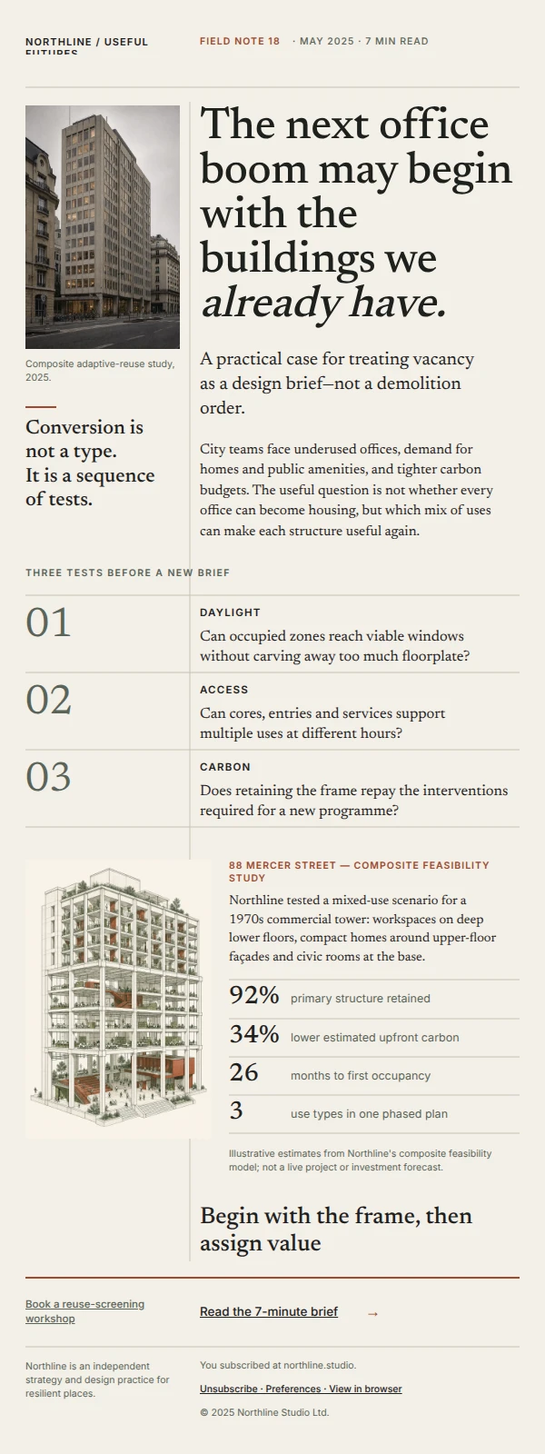 Useful Futures No. 18: The Buildings We Already Have