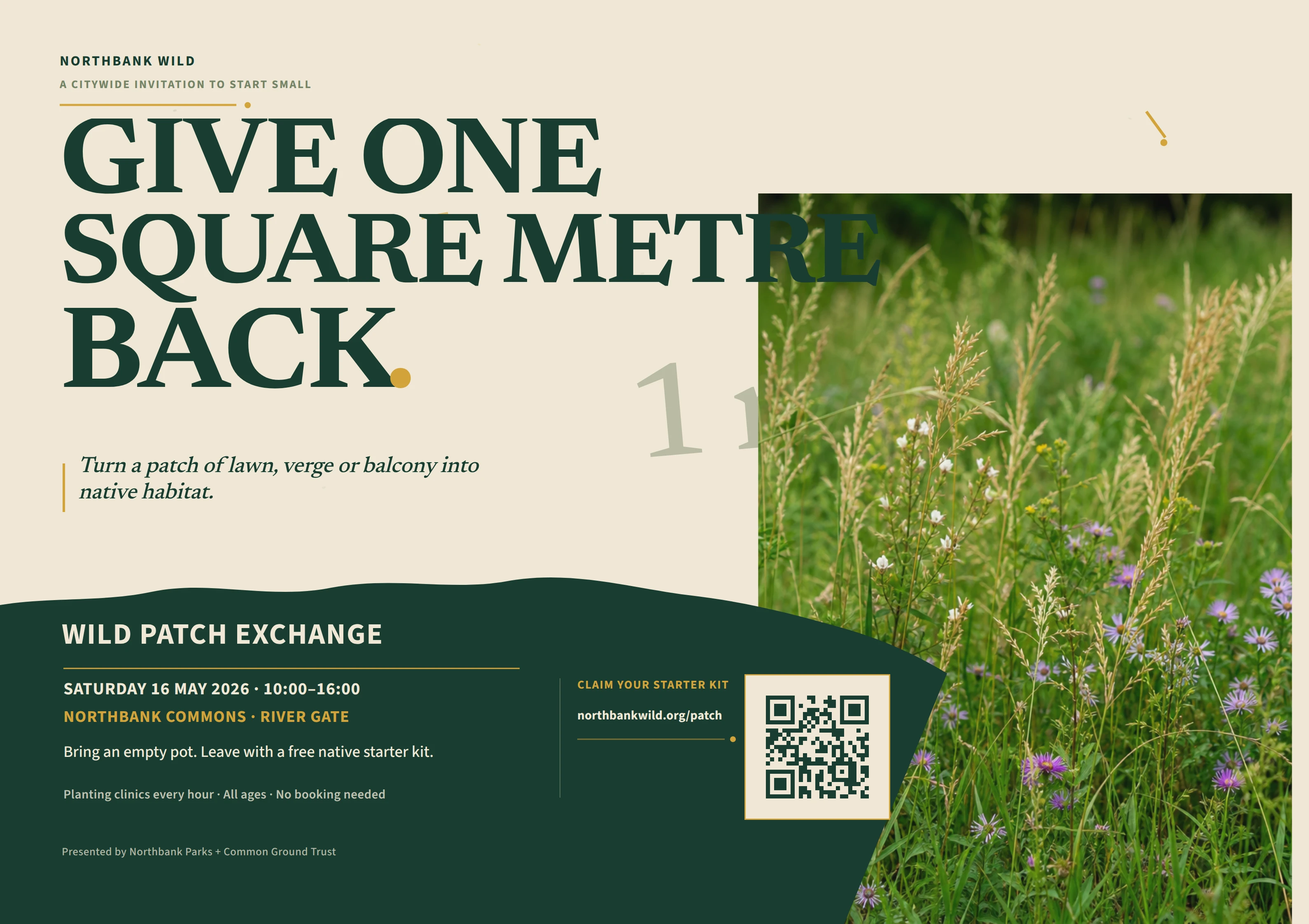 Give One Square Metre Back