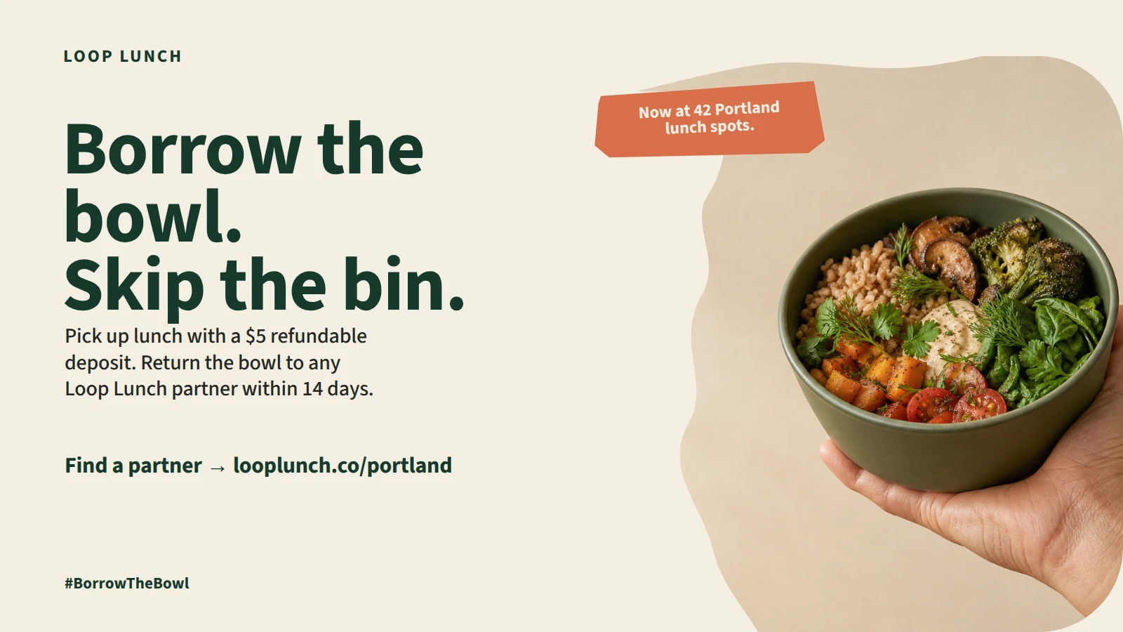 Loop Lunch — Borrow the Bowl