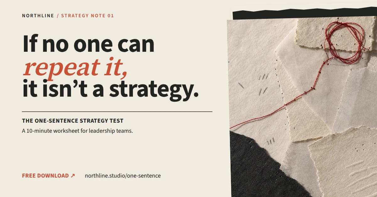 The One-Sentence Strategy Test