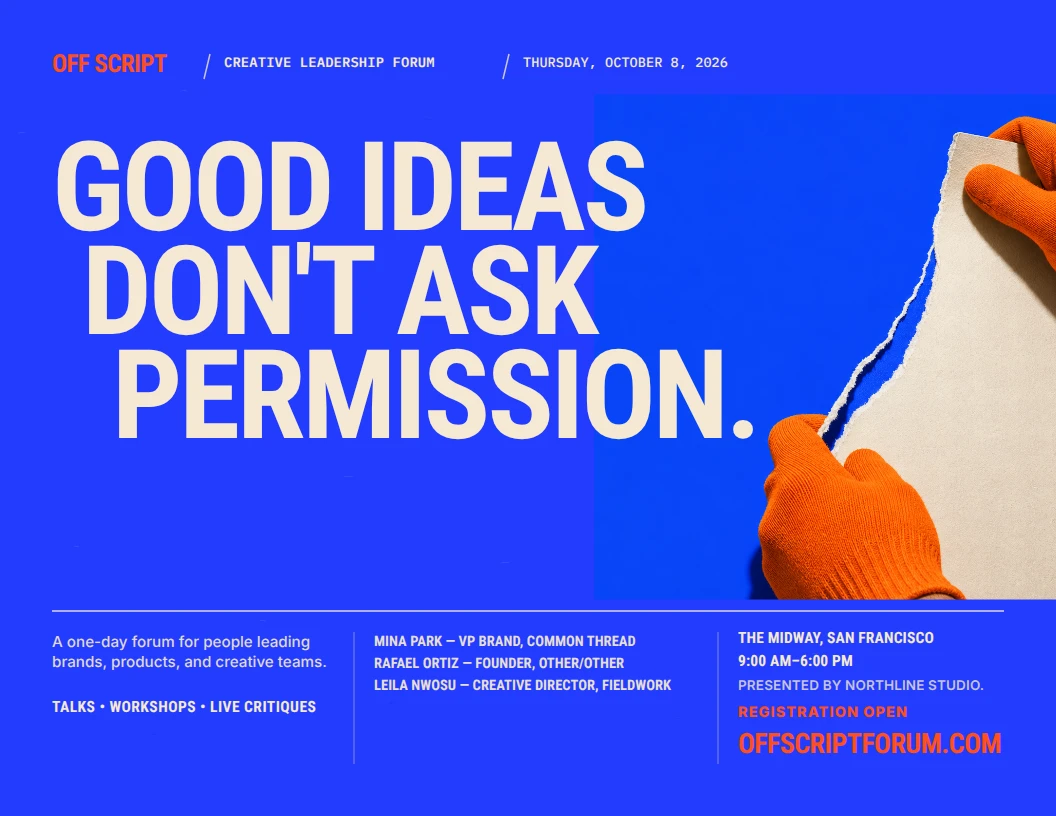 Off Script Creative Leadership Forum