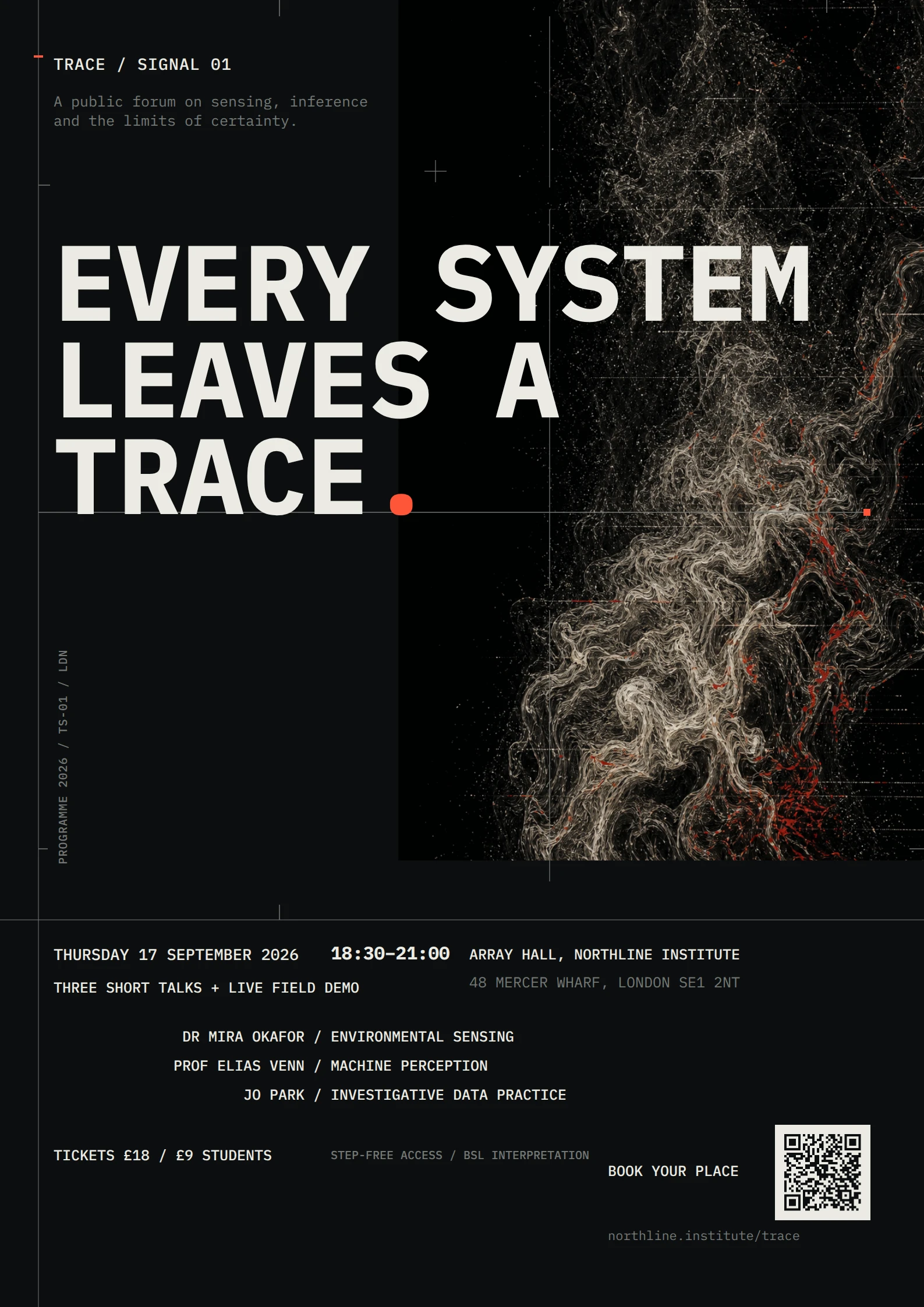 Trace / Signal 01 — Every System Leaves a Trace