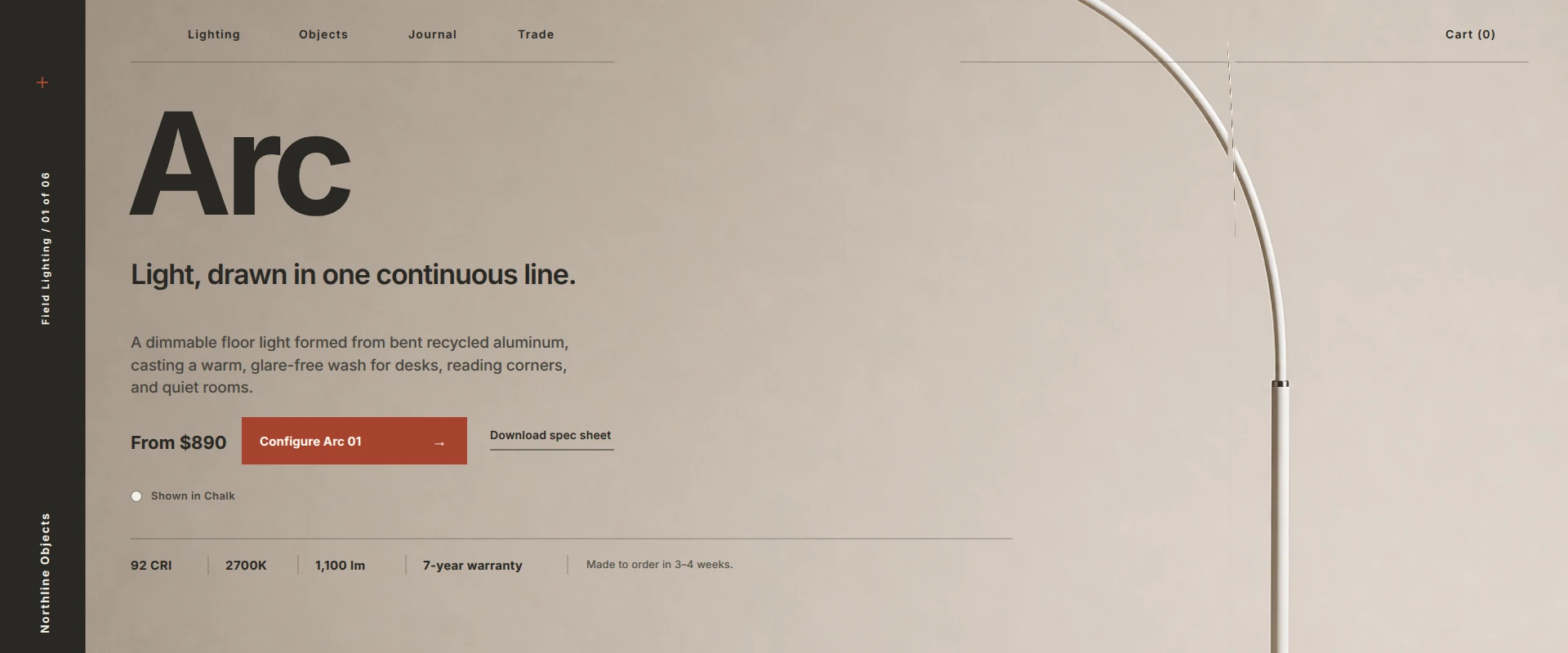 Arc 01 — Northline Objects