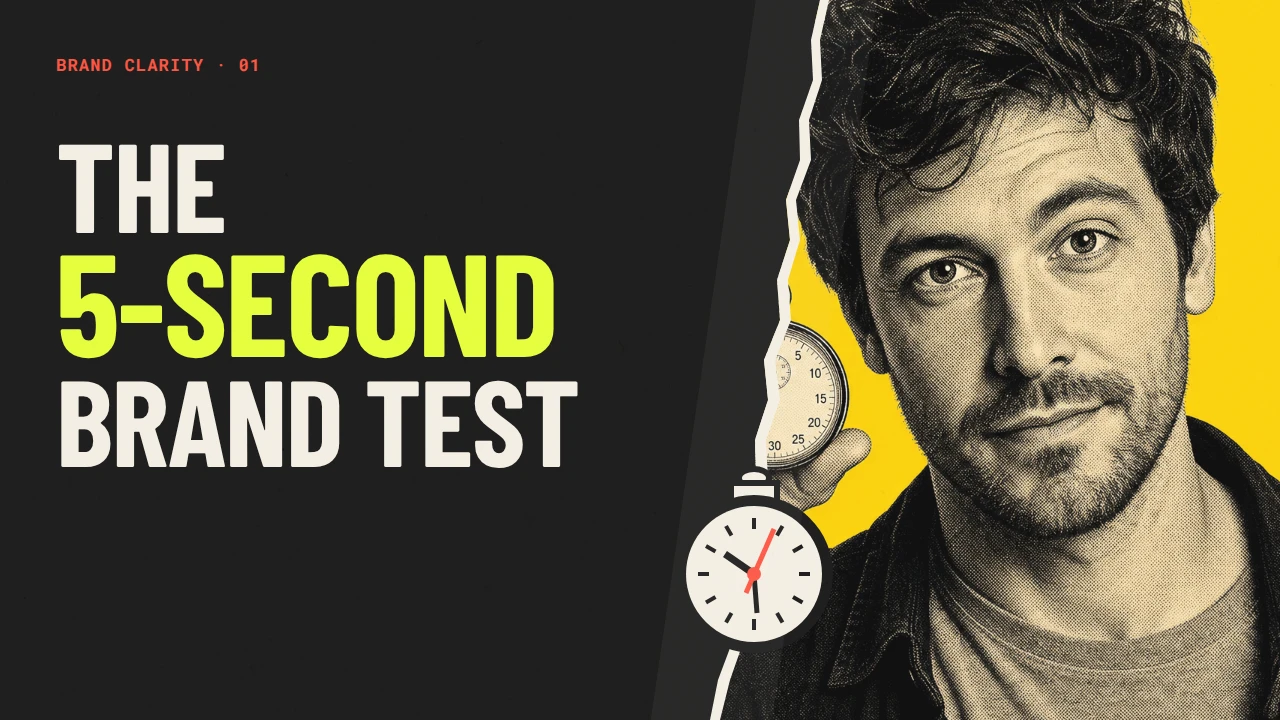Brand Clarity: The 5-Second Test