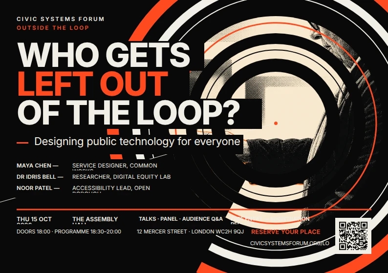 Outside the Loop: Civic Technology Forum