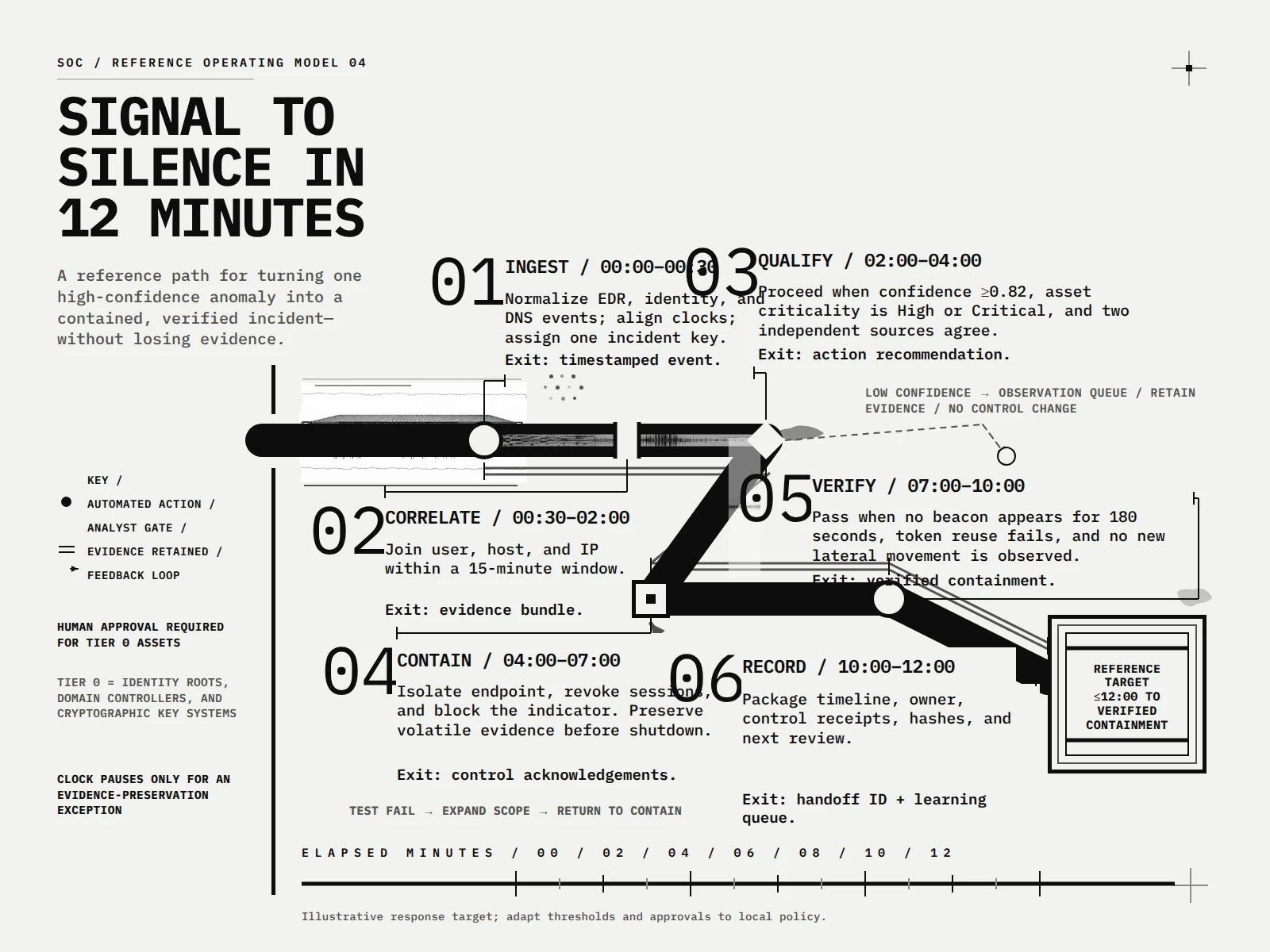 Signal to Silence: The 12-Minute Containment Loop