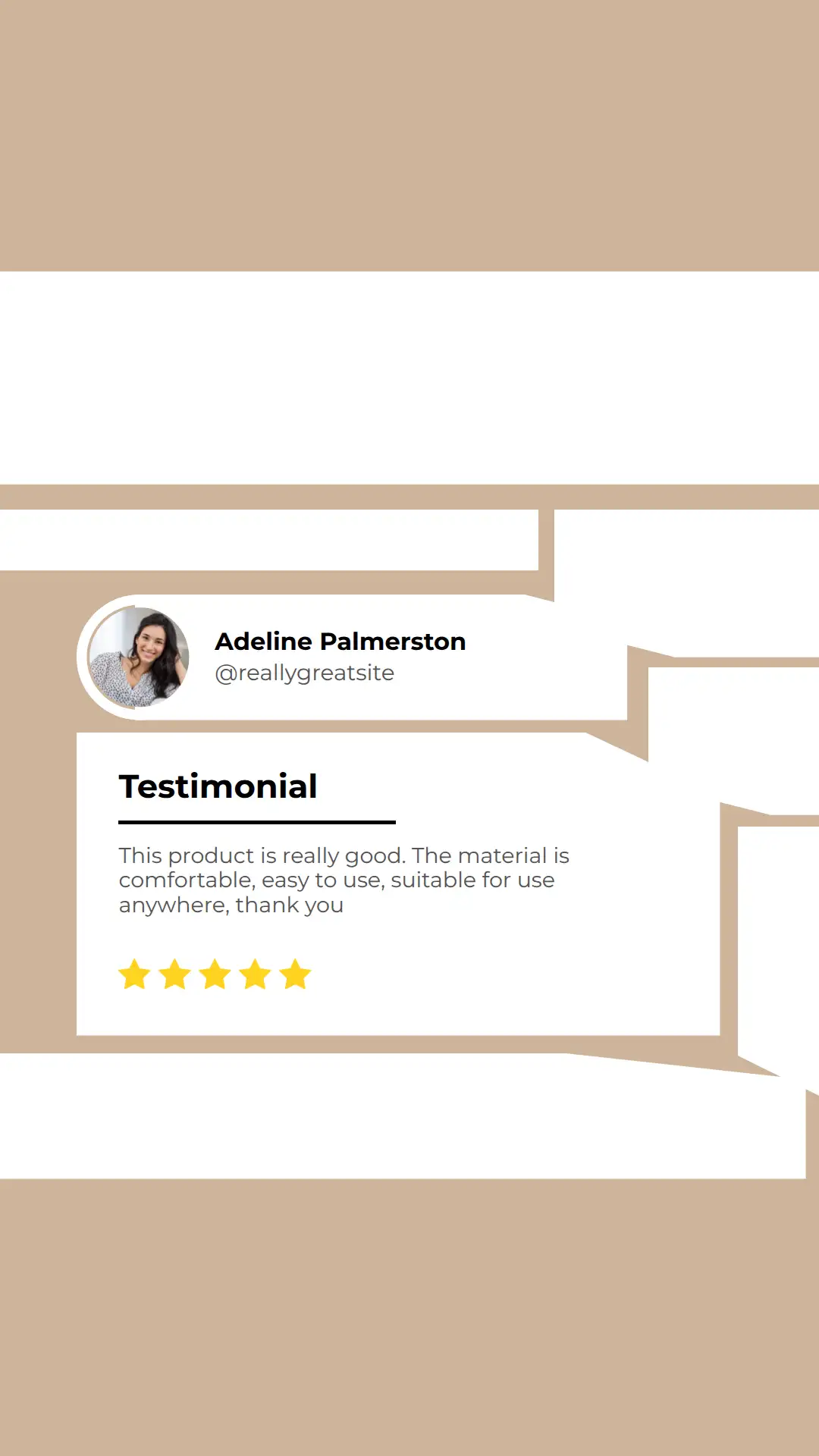 Minimal Customer Testimonial Instagram Story